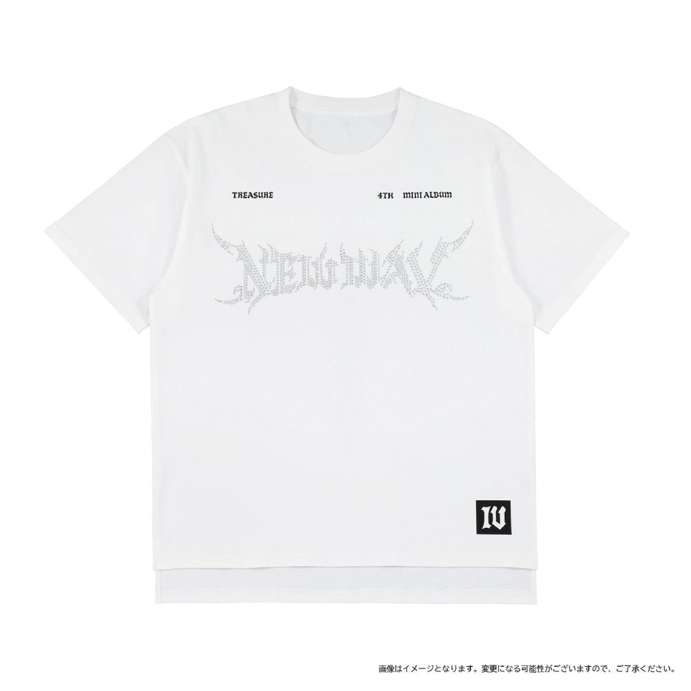 NEW WAV］ラインストーン Tシャツ（WHITE） – YGEX OFFICIAL SHOP