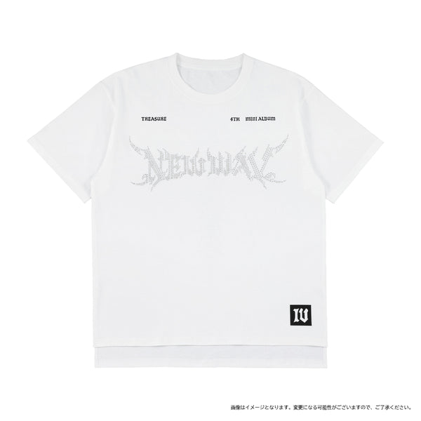 NEW WAV］ラインストーン Tシャツ（WHITE） – YGEX OFFICIAL SHOP