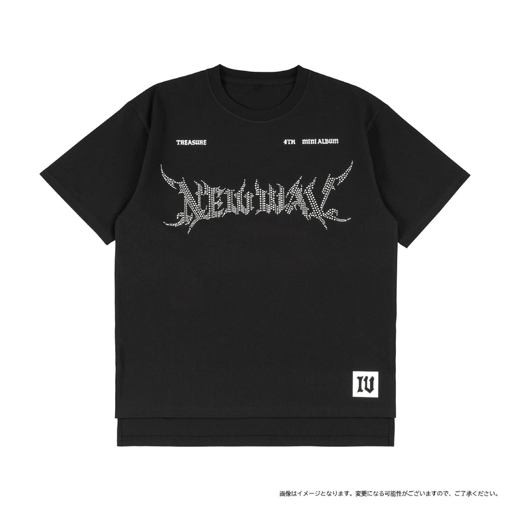 NEW WAV］ラインストーン Tシャツ（BLACK） – YGEX OFFICIAL SHOP