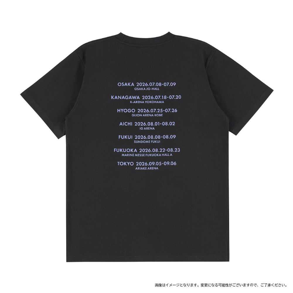 THE STAGE]TOUR Tシャツ（BLACK）EC限定カラー – YGEX OFFICIAL SHOP