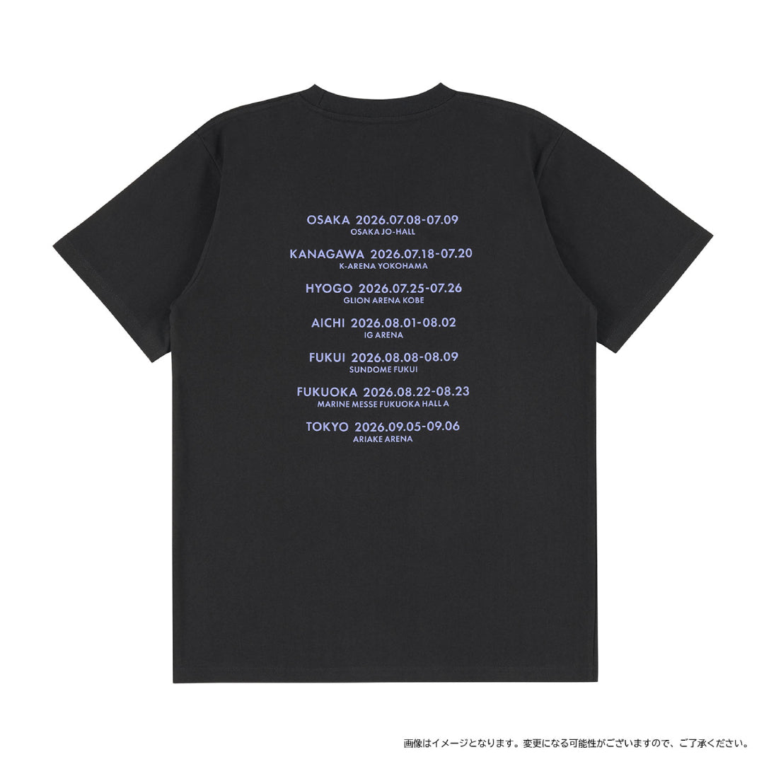[THE STAGE]TOUR Tシャツ（BLACK）EC限定カラー