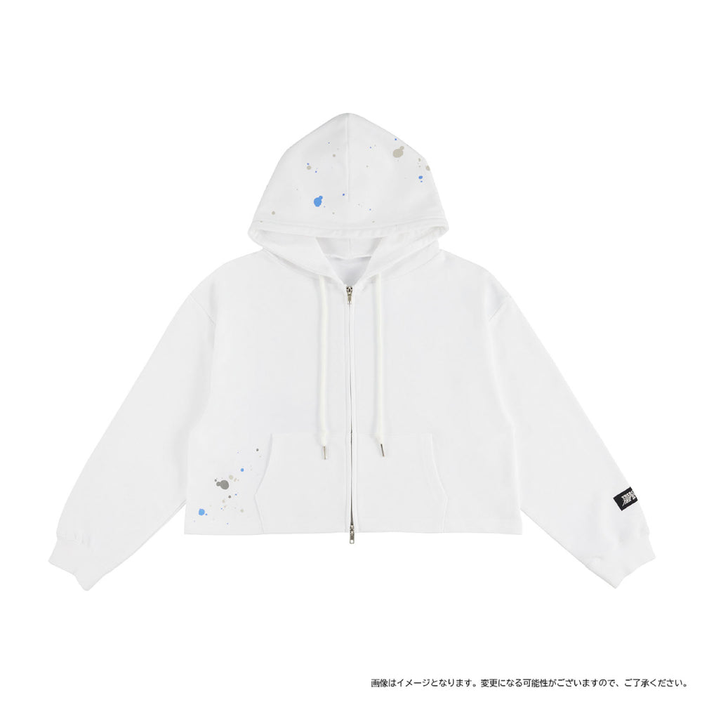 TREASURE ジップアップフーディー 上下セット アイボリー THE STAGE]ショートジップアップフーディー（WHITE） – YGEX OFFICIAL SHOP