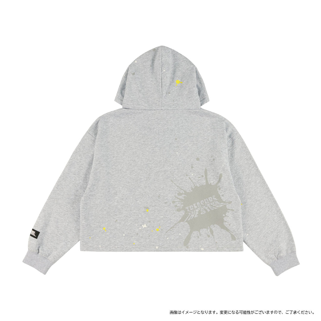 [THE STAGE]ショートジップアップフーディー（GRAY）
