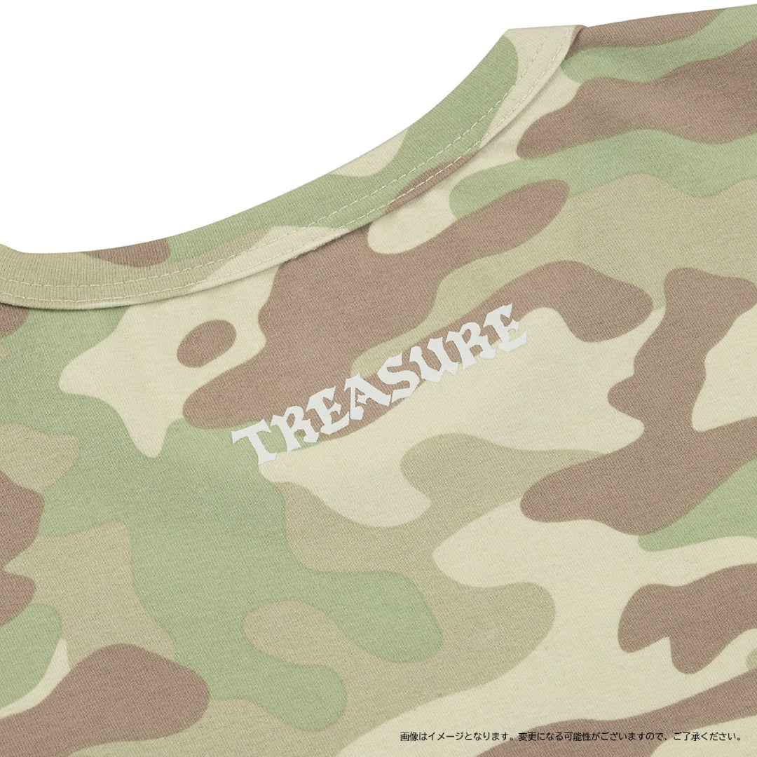 
                  
                    [THE STAGE]クロップドTシャツ（CAMO）
                  
                
