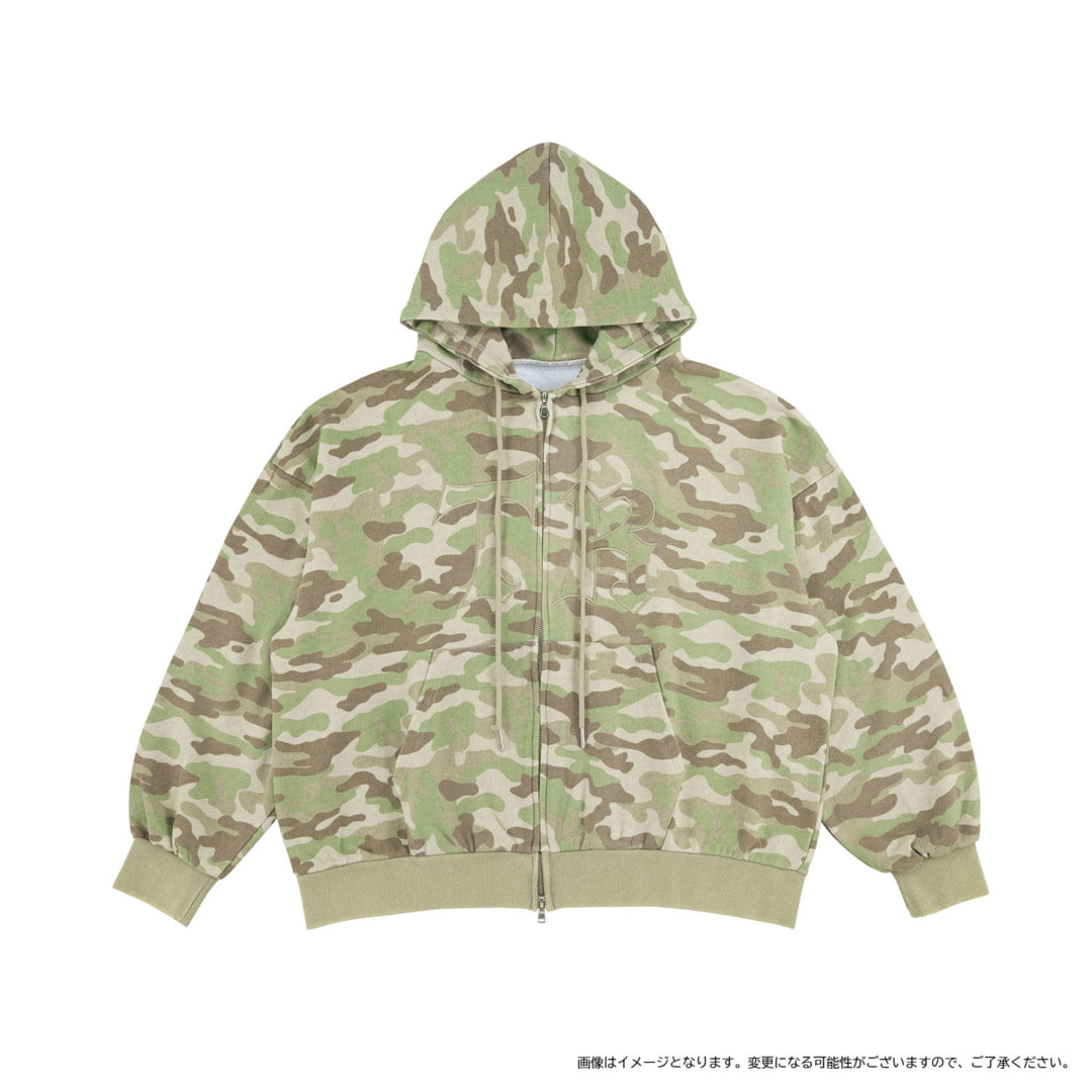 
                  
                    [THE STAGE]ジップアップフーディー（CAMO）
                  
                