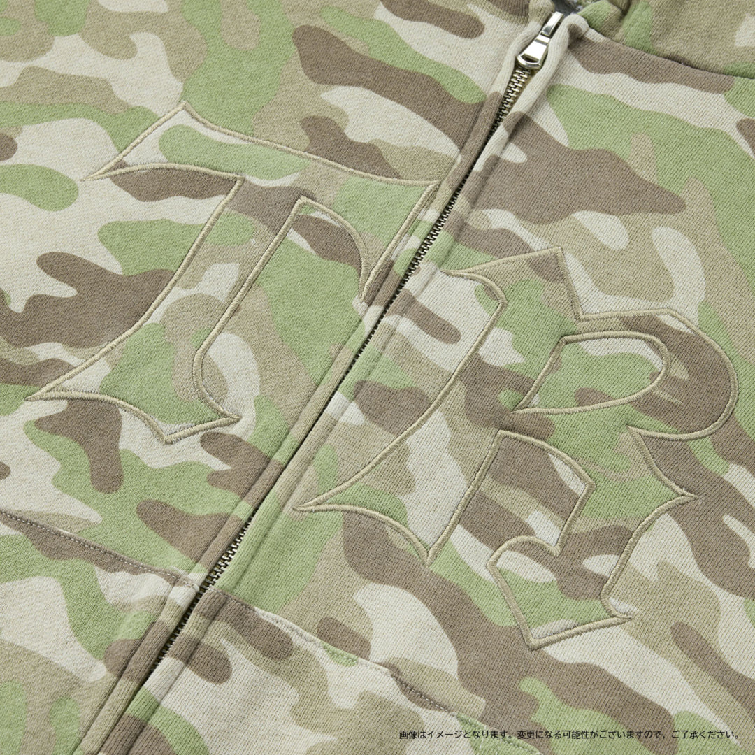 
                  
                    [THE STAGE]ジップアップフーディー（CAMO）
                  
                