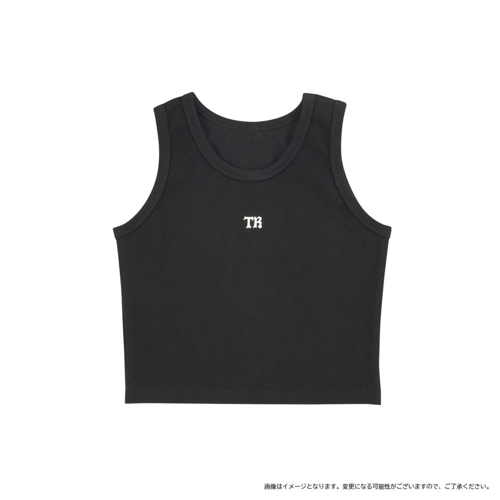 FR2 ブラック クロップドタンクトップ THE STAGE]クロップドタンクトップ（BLACK） – YGEX OFFICIAL SHOP