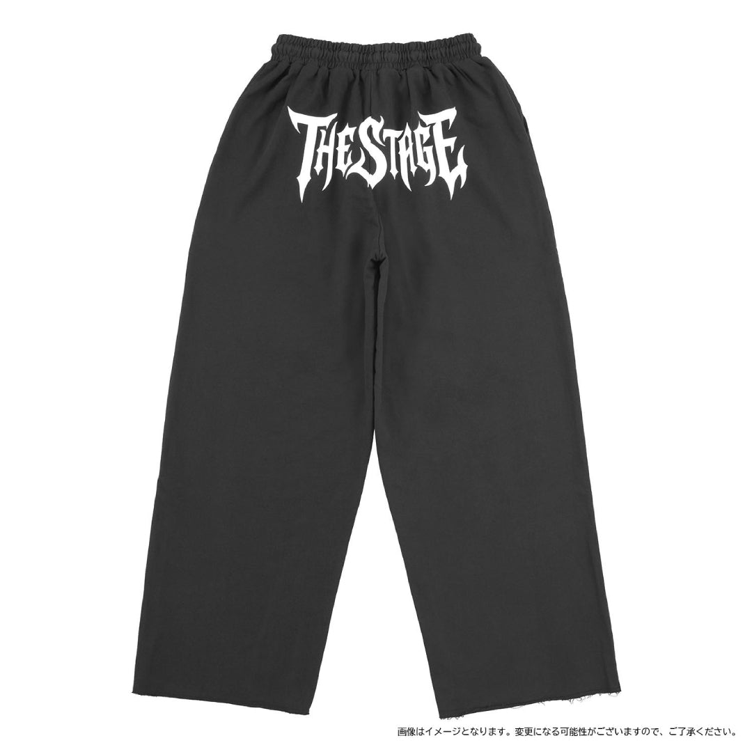 [THE STAGE]DAMAGE スウェットパンツ（BLACK）