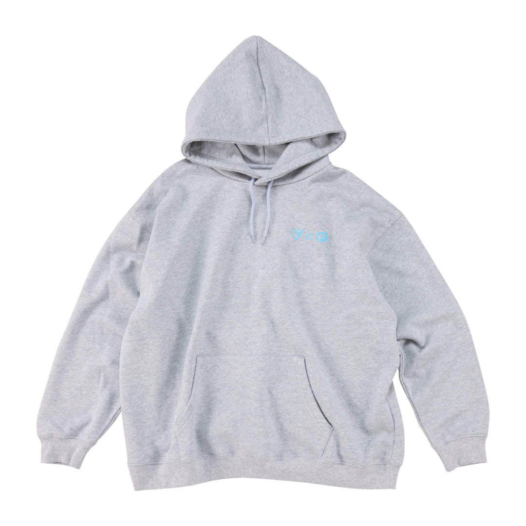 Graphic フーディー（GRAY）