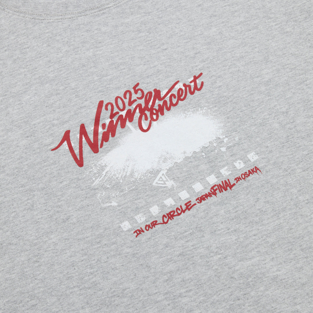 レイヤードロングスリーブTシャツ（LIGHT GRAY）